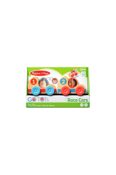 Melissa & Doug Mașinuțe GO Tots din lemn Melissa and Doug