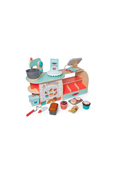 Melissa & Doug Cofetărie din lemn cu accesorii La Patisserie Bakery
