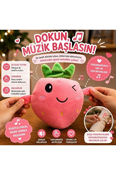 HEDİYEVİM Müzik Çalan Meyve Tene dokununca melodi çalan peluş
