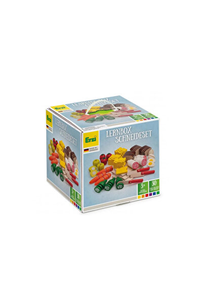 Erzi Set de alimente din lemn pentru feliere și prepararea meselor