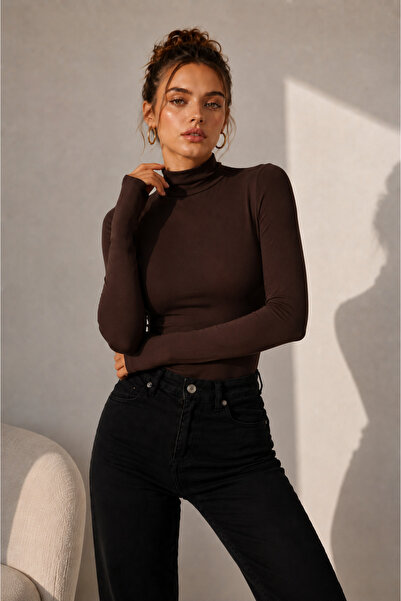 Shopynar Women's Toe-Detail Bodysuit