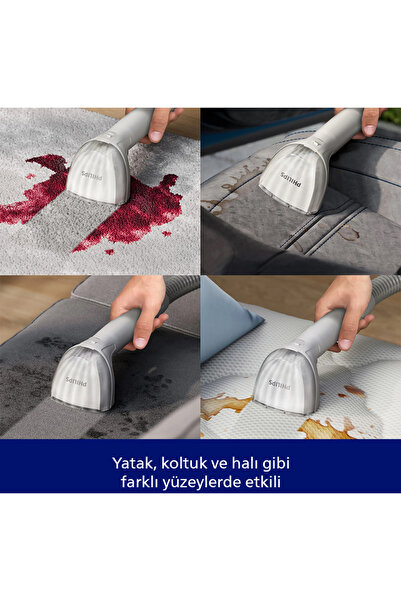 Philips 3000 Serisi Koltuk Yıkama&Leke Çıkarma Makinesi, Deterjan dahil, LED ekran, Kolay saklama, XW3193/11