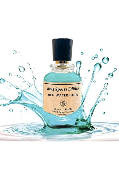B BRAG Brag Sport Edition Blu Water-1180 Eau de Parfum 1.7 OZ | Long Lasting ...
