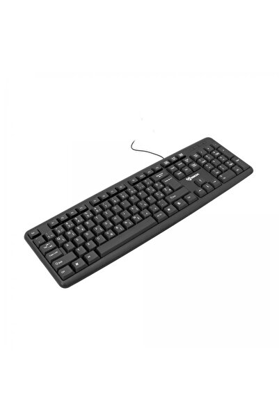 SBOX K-14 Keyboard, membrane, 105 keys, black, 440x145x25mm
