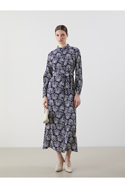 LC Waikiki Original Patterned Women's Shirt Dress