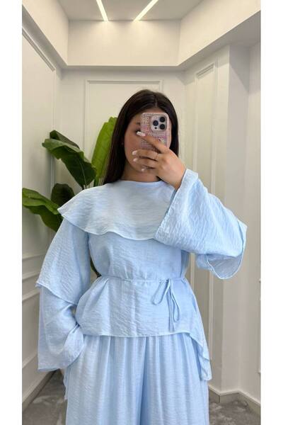 dezer Voile Fabric Pants Suit