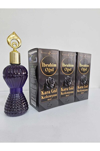 İbrahim Oğul Özel Seri Karagül Kolonyası - 200 ml Kalıcı ve Ferahlatıcı Esans...