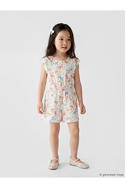 LC Waikiki Quality Pieces from Çelebi Store: Butterfly Embroidered Girls' Sho...
