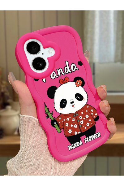 Hontinga iPhone 17 Compatible Case Camera Protector Red Silicone Couple Phone...