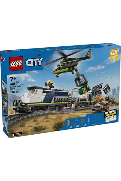 LEGO Πόλη: Αστυνομική Ληστεία Τρένου - Σετ Παιχνιδιού Τρένου (60508)