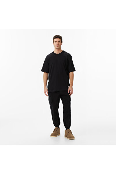 Alpha Industries Uniform Erkek Siyah Kargo Eşofman Altı