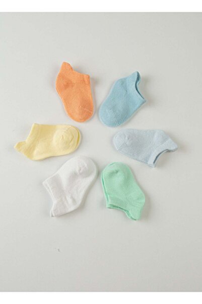 kitikate Organic Sunny Steps 6-Pack Socks Blue