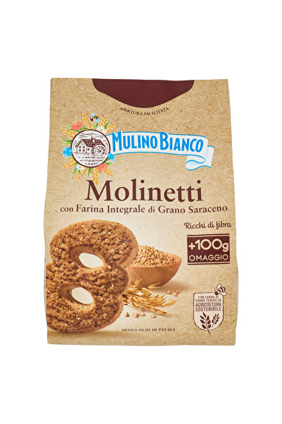 Mulino Bianco Μολινέτι ολικής άλεσης μπισκότα 800γρ.