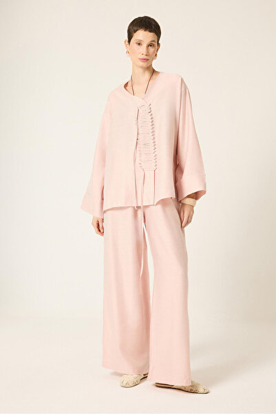 Touché Privé Linen Tunic Pants Suit