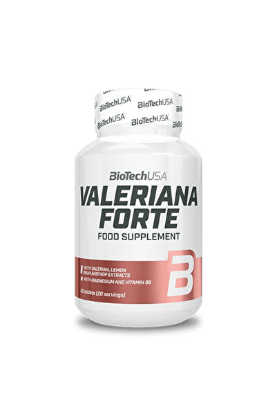 Biotech Biotechusa Valerian Forte Lemon Balm Rhodiola - 60 Tablets