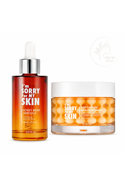 I'm Sorry For My Skin Honey Set – Radiance Ampoule + Anti-Aging Cream