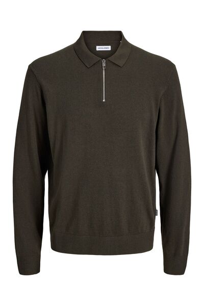 Jack & Jones Πλεκτό πόλο μονόχρωμο