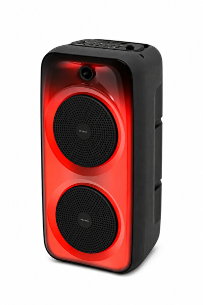 VEXXON Taşınabilir 40W LED li Işıklı Bluetooth Hoparlör Seti