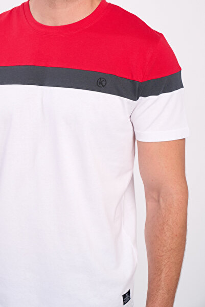 Kenvelo - Tricou barbat maneca scurta cu logo aplicat