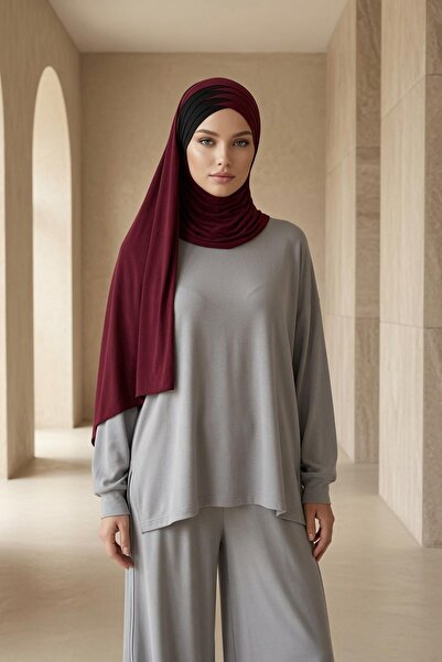 Aisha's Design Double Color Plug-And-Go Practical Combed Cotton Shawl,Cps-49,...