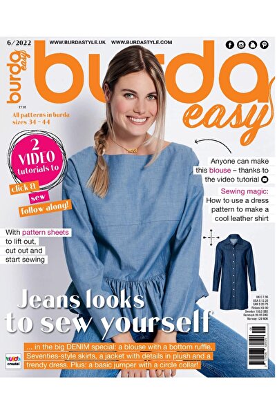 Burda Style Revista Burda Easy Noiembrie-Decembrie 6/2022