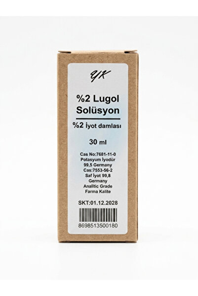 %2 Lugol Solüsyon ( İyot Damlası )
