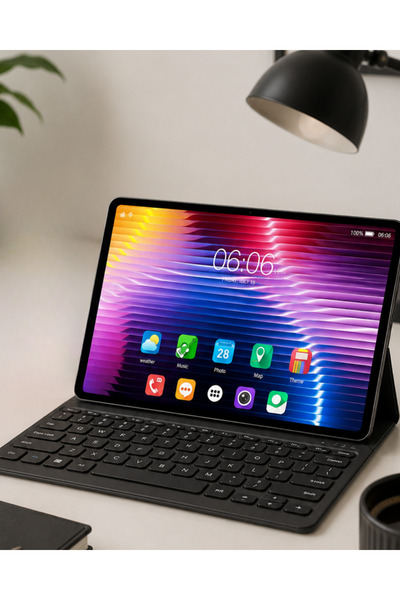 Genel Markalar Çok Amaçlı Android Tablet Seti Klavye Kalem Ve Koruyucu Aksesu...