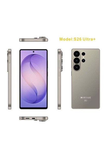 M HORSE هاتف M-Horse S26 Ultra+ الذكي، ذاكرة وصول عشوائي 12 جيجابايت وسعة تخز...