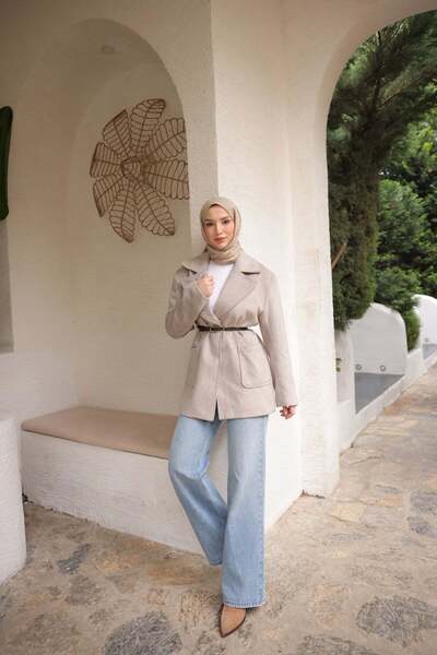 Bwest Kaşe Kaban - Mink
