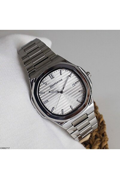 Chaperone Ch002717 Men's Wristwatch with Steel Strap