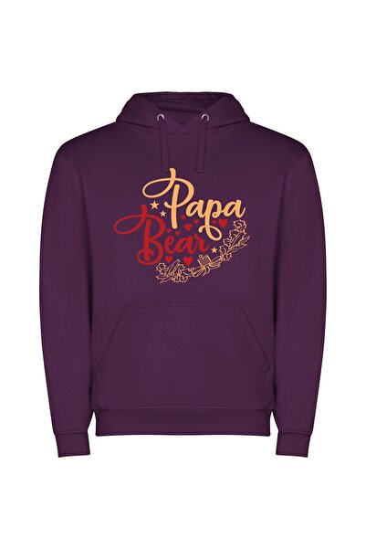 iLovePrints Celebrating Dad's Colorful Inspiration Φούτερ με κουκούλα σε χρώμ...