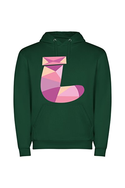 iLovePrints Colorful Geometric Illustrator Creation Φούτερ με κουκούλα σε χρώ...