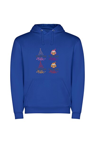 iLovePrints Owl-Inspired Numbers: Graphic Design Winner Φούτερ με κουκούλα σε...