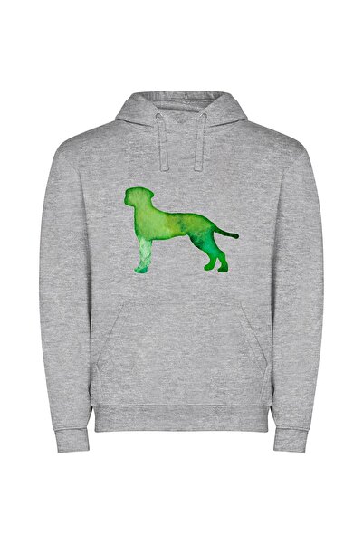 iLovePrints Mystic Animal Portraits Φούτερ με κουκούλα σε χρώμα Γκρι