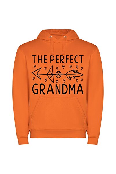 iLovePrints Perfectly Drawn Grandmother's Arrow Φούτερ με κουκούλα σε χρώμα Π...
