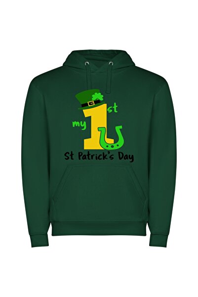 iLovePrints Lucky Hat Clipart: Illustrator's Winner Φούτερ με κουκούλα σε χρώ...