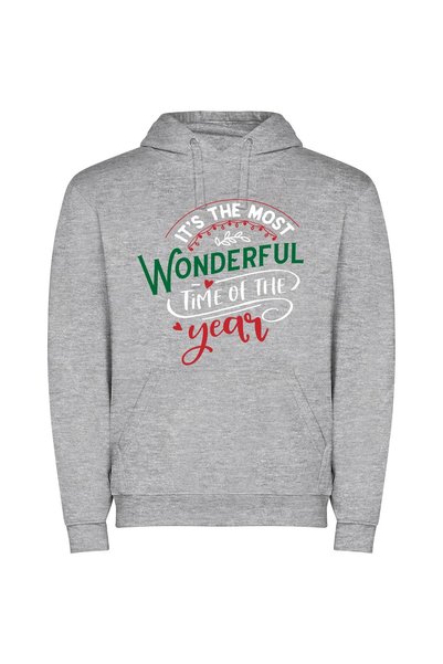 iLovePrints Timeless Wonder: 30 Years Φούτερ με κουκούλα σε χρώμα Γκρι