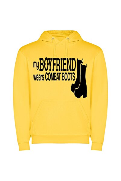 iLovePrints Fashionable Combat Friendship: Inspired Φούτερ με κουκούλα σε χρώ...