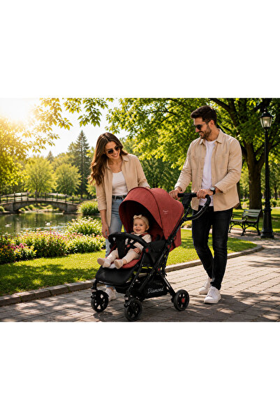DIAMOND Baby P102 Tam Yatarlı Baston Puset Bebek Arabası