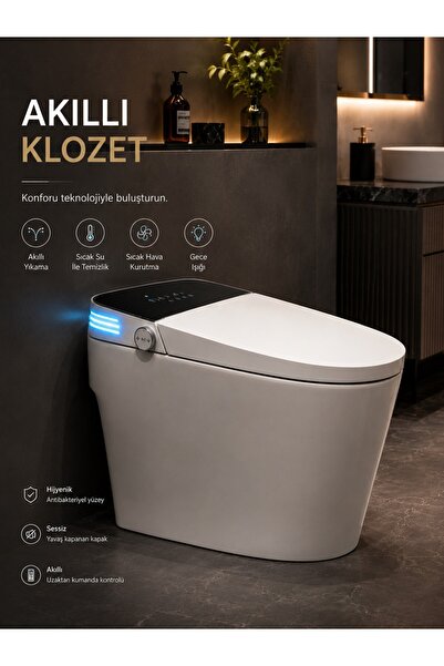 Viosa ENG Lüx Çok Fonksiyonlu Akıllı Klozet