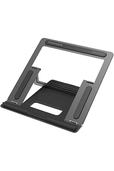 Promate Laptop Stand, Ergonomic Aluminum Multi-Level Notebook Stand up to 17 ...