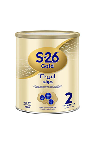 S2 بروميل جولد - حليب متابعة الأطفال (المرحلة 2) 400 جرام (6-12 شهرًا)