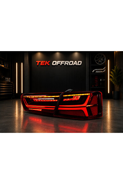 TEK OFFROAD GARAGE A6 2012-2014 IÇIN UYUMLU FACELIFT LED STOP