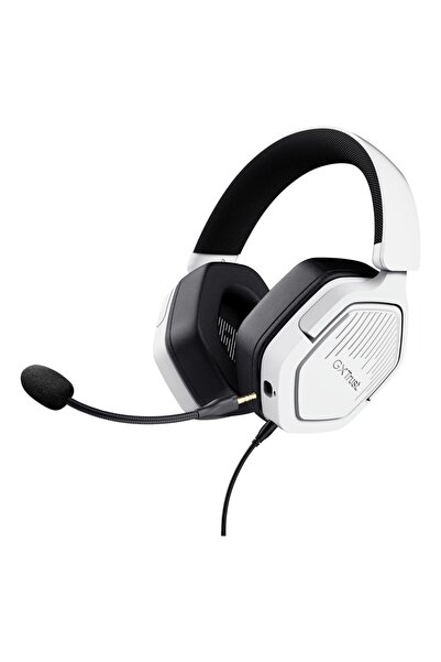 Trust Casti GXT492W Carus Căști de gaming circumaurale cu fir cu microfon Alb