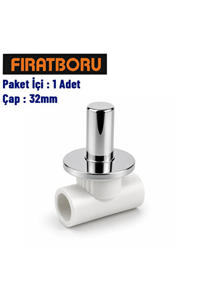 FIRAT Krom Lüx Gizli Vana 32mm, 1 Adet, 7B84032254