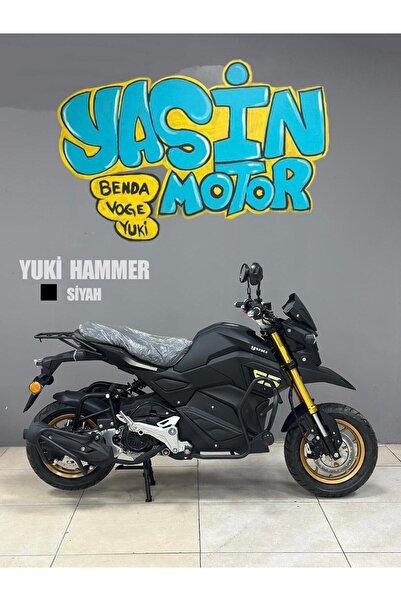 Genel Markalar Yuki Hammer 50 cc Koruma Demiri – Güçlü Koruma (SİYAH)