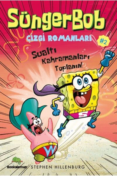 bookalemun yayınevi سونغربوب كوميكس 2 - تجميع الأبطال تحت الماء!