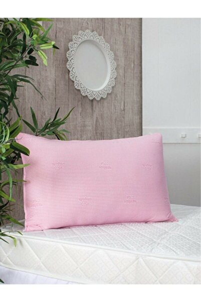 SÜMER Luxury Visco-Cushioned Pillow - Pink Pi̇ti̇kare