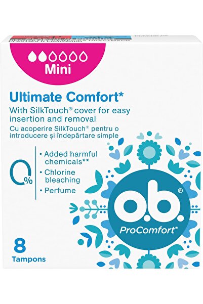 OEM Procomfort μίνι ταμπόν, 8 τεμάχια