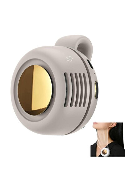 Choice مروحة صغيرة محمولة بدون شفرات بتصميم زر محمول وشحن USB، مروحة صغيرة مح...